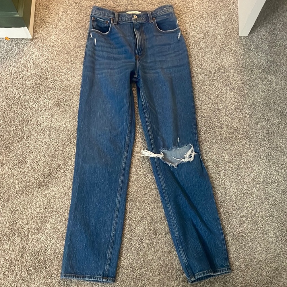Worn once Abercrombie denim